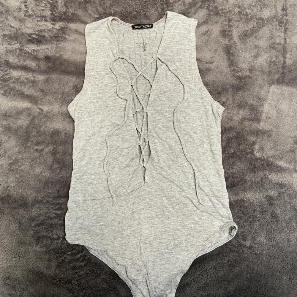 Light grey bodysuit